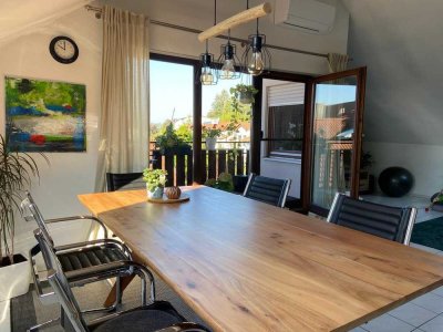 Klimatisierte DG Wohnung mit viel Privatsphäre