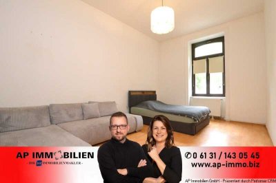 RHEINGAUVIERTEL - Stadtapartement mit Altbaucharme: 1 Zimmer, Küche, Bad