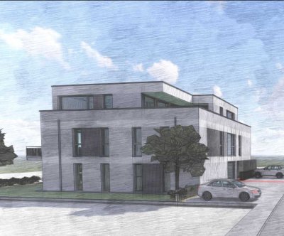 Stilvolle 3-Zimmer-Neubau-Wohnung mit 110 m2 Garten in Gernsheim