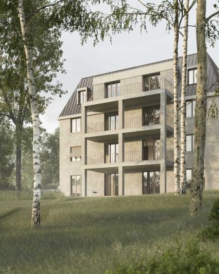 Haus im Haus mit parkähnlichem Garten direkt an den Rheinauen