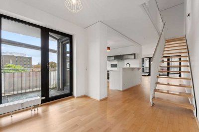 Moderne Maisonette-Wohnung im Zentrum von Bonn mit Garage u. Einbauküche sowie 300m vom HBF entfernt