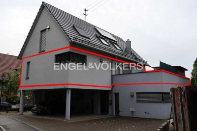 Moderne 3-Zimmer-Wohnung mit großer Terrasse und Stellplatz in ruhiger Lage