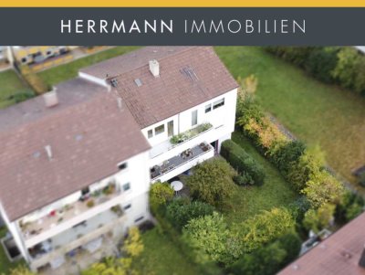 Großzügige Erdgeschosswohnung mit Hobbyraum und Garten in Traumlage von Fellbach