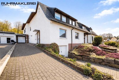 Eigentumswohnung mit Hauscharakter und Einliegerwohnung, Kamin, Garten und Garage in Hagen-Vorhalle!