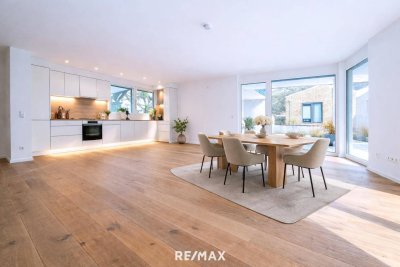 15 Minuten von Innsbruck: Prächtige 3-Zimmer-Neubauwohnung mit 90 m² großem Garten und Terrasse