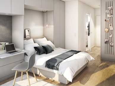 Studenten aufgepasst: Appartement, möbliert mit Terrasse