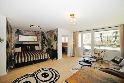 Apartment mit Balkon und EBK - komplett saniert und möbliert