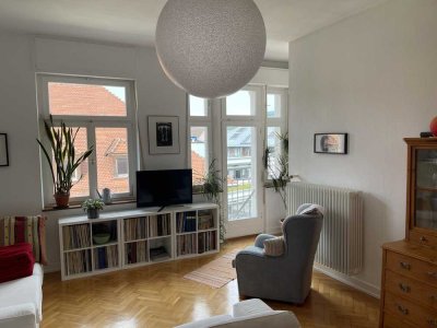 Großzügige 4-5-Zimmer-Wohnung (ca. 112 m2) in saniertem Altbau in Innenstadtlage von Lahr!