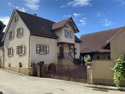 Renoviertes Bauernhaus mit 5 Zimmern, EBK, Garten und Garage in Sulzburg-Laufen