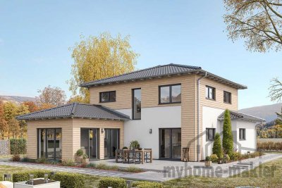 vielfältige neue Stadtvilla mit Grundstücht in Oberasbach