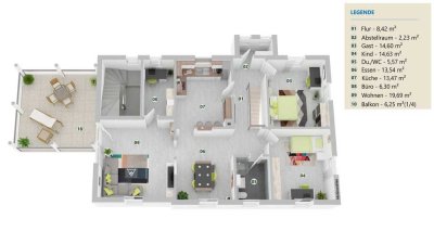 Erstbezug - Wohnen & Arbeiten im 3 Familienhaus
