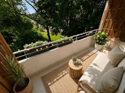 Schöne 2 Zimmer Eigentumswohnung mit 2 Balkone und Tiefgaragenstellplatz in St. Jürgen Nähe zu Uni