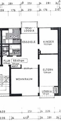 Wohnen mit Charakter: Vier-Zimmer-Wohnung in Düsseldorf-Garath