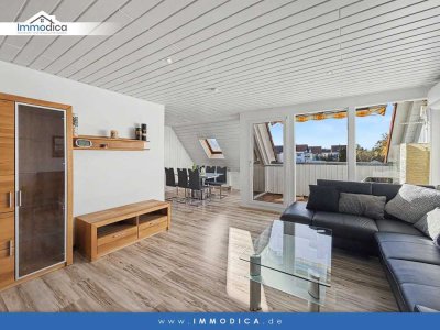 Attraktive Dachgeschosswohnung mit Loggia am Maudacher Bruch