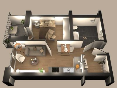 VORSCHAU | 2-Zimmer-Wohnung mit Balkon zur Miete in Oldenburg / Bürgerfelde