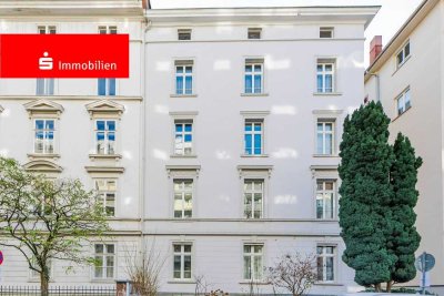 Frankfurt-Westend: Repräsentative Altbauwohnung (Kulturdenkmal) mit ca. 140 m² Wohnfläche, 5 Zimm