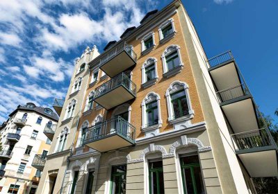 Wunderschöner Erstbezug! 3-Zimmer-Wohnung mit Loggia, Fußbodenheizung und Galerie in Schloßchemnitz!