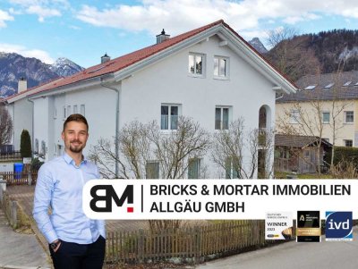 Hier will jeder wohnen – Doppelhaushälfte in Bestlage von Füssen