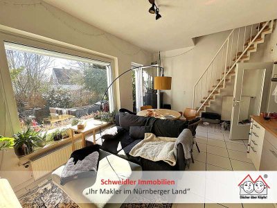Terrassentraum in toller Lage! 1,5-Zimmer-Wohnung mit eigenem Zugang und romantischer Terrasse
