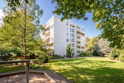 Großzügig geschnittene, vermietete 2 Zimmer-Wohnung mit Garten in begehrter Wohnlage