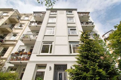 Sanierter Altbau: ruhig gelegen, idyllisch, Hoheluft Ost!