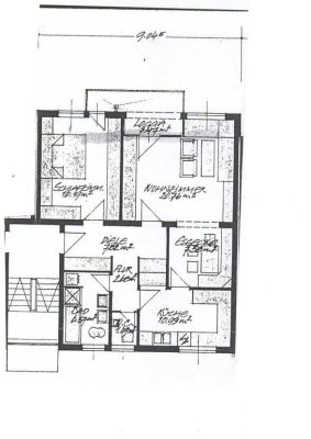 Gut geschnittene 3-Zi-Erdgeschosswohnung in ruhiger Lage von Bad Bevensen, nahe HGZ