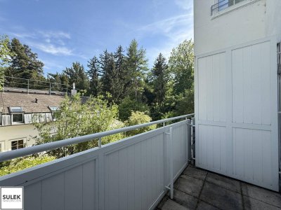 1-Zimmer Wohnung mit Balkon in Grünruhelage und U4-Nähe