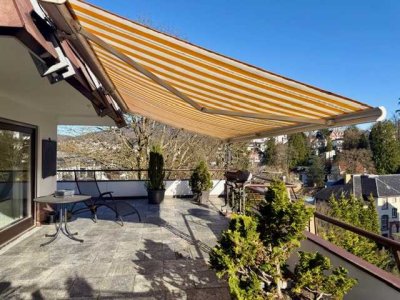 Luxuriöses 3-Zimmer-Penthouse in Bestlage von Baden-Baden mit großer sonnige Südwest-Terrasse