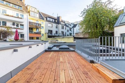 NEUBAUSBAU AUF 2 ETAGEN + 2 GROßE TERRASSEN + GÄSTEBAD + TAGESLICHT BAD EN SUITE +PROVISIONSFREI+