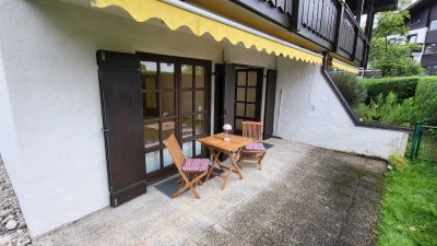 Terrassenwohnung mit Küche und Kamin - befristet bis Dez. 2026