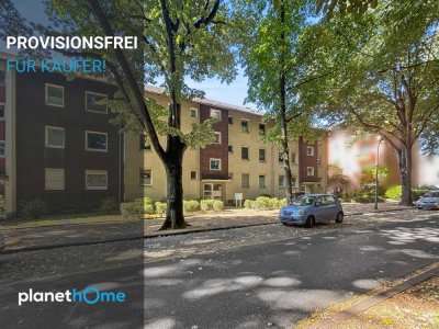 Kapitalanlage: Vermietete 2-Zimmer-Erdgeschosswohnung in Duisburg-Beeck