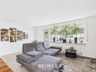 Traumhaft helle 3-Zi.-Wohnung mit großem Eckbalkon