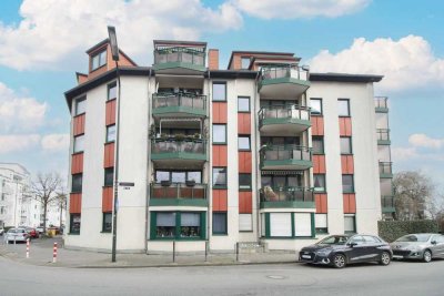 Tolle Erdgeschosswohnung mit 3 Zimmern in Top-Zustand in grüner Lage, direkt an der Düssel