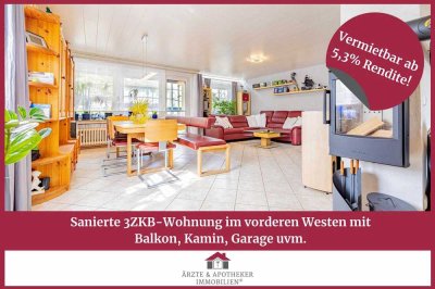 Eigennutz oder Vermietung: 
Sie haben die Wahl im vorderen Westen!