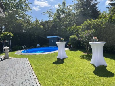 Hochwertige und großzügige Idylle mit Pool direkt Am Volkspark - provisionsfrei