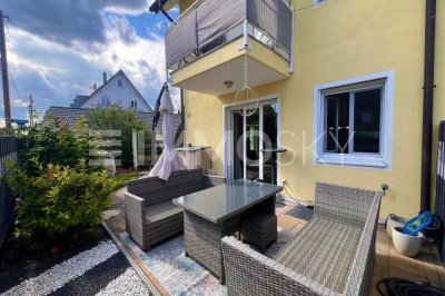 Charmante 3-Zimmer-Wohnung auf 2 Ebenen mit Doppel-TG!