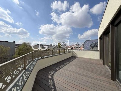 Dachgeschoss-Highlight: 38 m² Sonnenterrasse & offenes Wohnkonzept