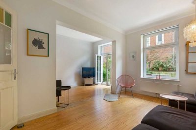 Altbaujuwel in Eimsbüttel - 4,5 Zimmer, 2 Terrassen, ca. 113 m²