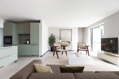 Neubau Erstbezug mit hochwertiger Ausstattung, Balkon und Stellplatz