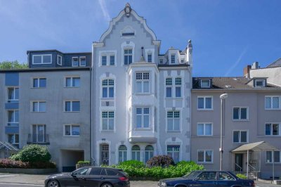 Großzügige Maisonette-Wohnung mit flexiblem Raumkonzept in kleinem Mehrfamilienhaus in der City