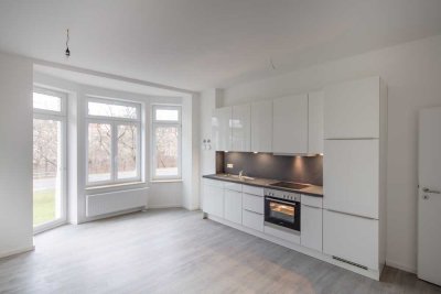 Schicke Stadtwohnung_zentrumsnah_Balkon_wertige Einbauküche_pfiffiger Grundriss_Hbf,City 7 Min_FH