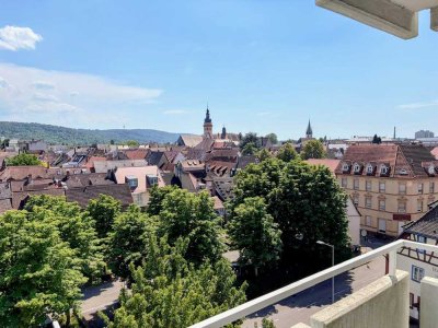 Wunderschöner Blick auf die Durlacher Altstadt, 3-ZW gut vermietet