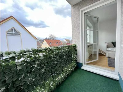 Möbliert: Schönes, helles Appartment in ruhiger Wohnlage mit tollem Freizeitwert am Lech