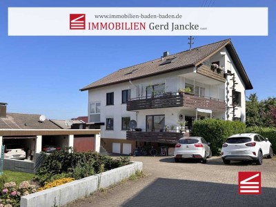 Baden-Baden, gut vermietetes 3(5) – Familien-Haus inkl. 3 Garagenplätze!