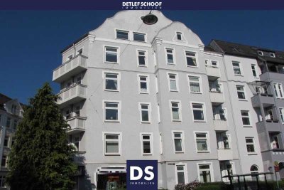 2-Zimmer-Singletraum mit Fahrstuhl über den Dächern von Kiel