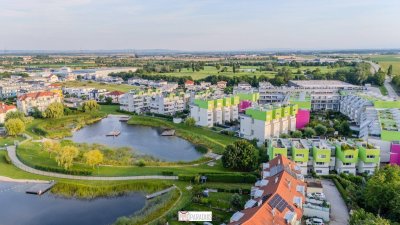 Maisonettenwohnung mit Seeblick &amp; Dachterrasse in Leopoldsdorf bei Wien