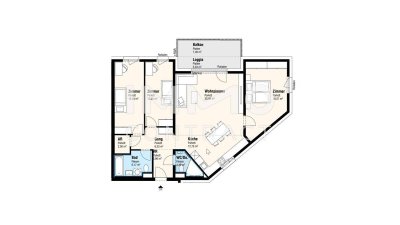 Großzügige 4 Zimmer Wohnung NEUBAU