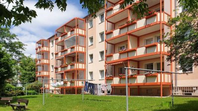 Sanierte 2-Raum-Wohnung