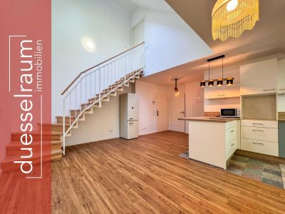 Hilden Kalstert: Neuwertig & stilvoll: 3-Zimmer-Maisonette mit Balkon, Tiefgarage & Top-Ausstattung