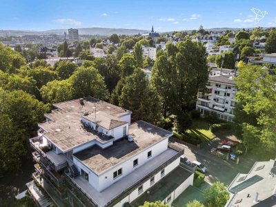 DAS PENTHOUSE AM KURPARK � 5-Zimmer-Penthouse mit Rundum-Terrasse in bester Lage von Wiesbaden!